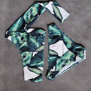 Girls Tropical Two Piece